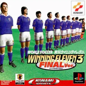 World Soccer Jikkyou Winning Eleven 3 - Final Ver. (JP) box cover front